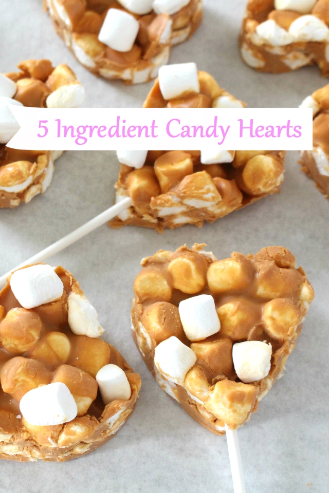 5 Ingredient Candy Hearts from The Ruby Kitchen