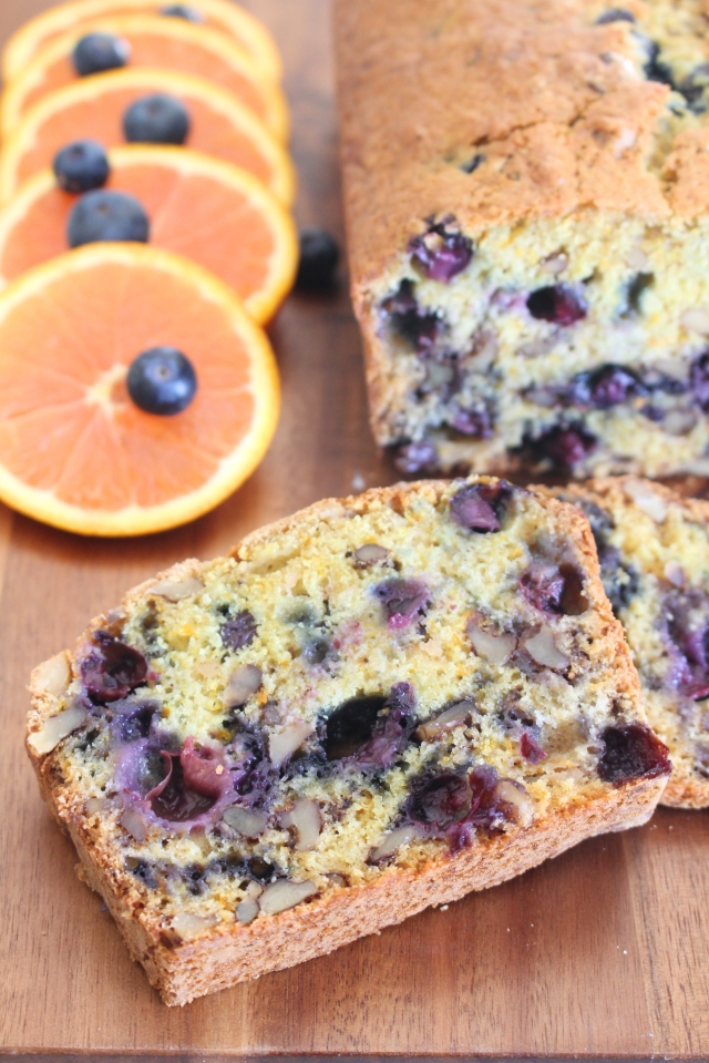 Blueberry Nut Loaf from The Ruby Kitchen